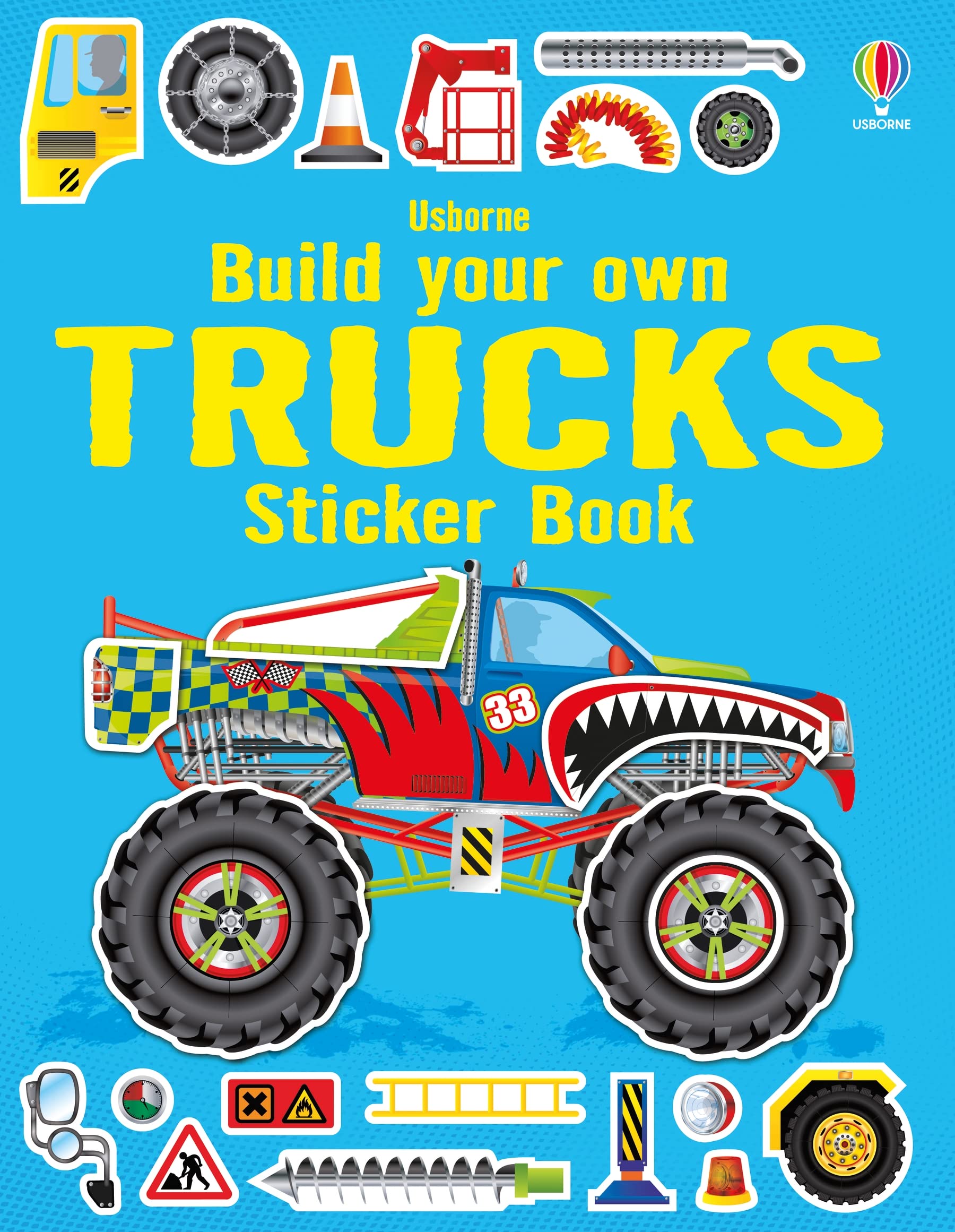 Build Your Own Trucks Sticker Book