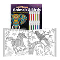 Art Therapy Animals and Birds Adult Colouring Book : Soulful Bird and Animal Art, Creative Animal Illustrations For Adults, Wil