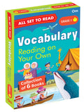 All Set to Read: First Vocabulary Building Grade 1 Learning Pack  Reading on Your Own | Little Learners Word Kit | Grade 1 Voca