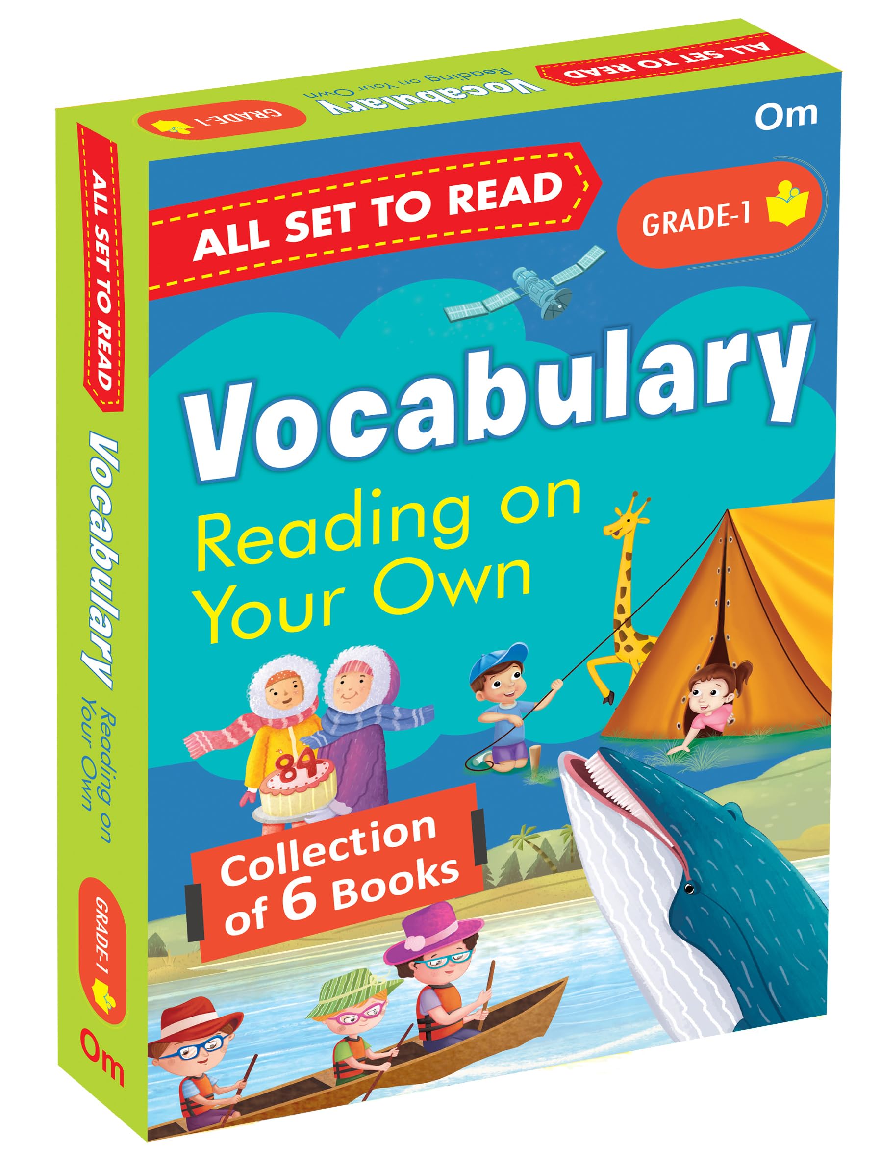 All Set to Read: First Vocabulary Building Grade 1 Learning Pack  Reading on Your Own | Little Learners Word Kit | Grade 1 Voca