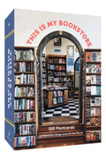 This Is My Bookstore: 100 Postcards of Beautiful Shops around the World (Notecards for Book Lovers, Stationery Featuring Booksho