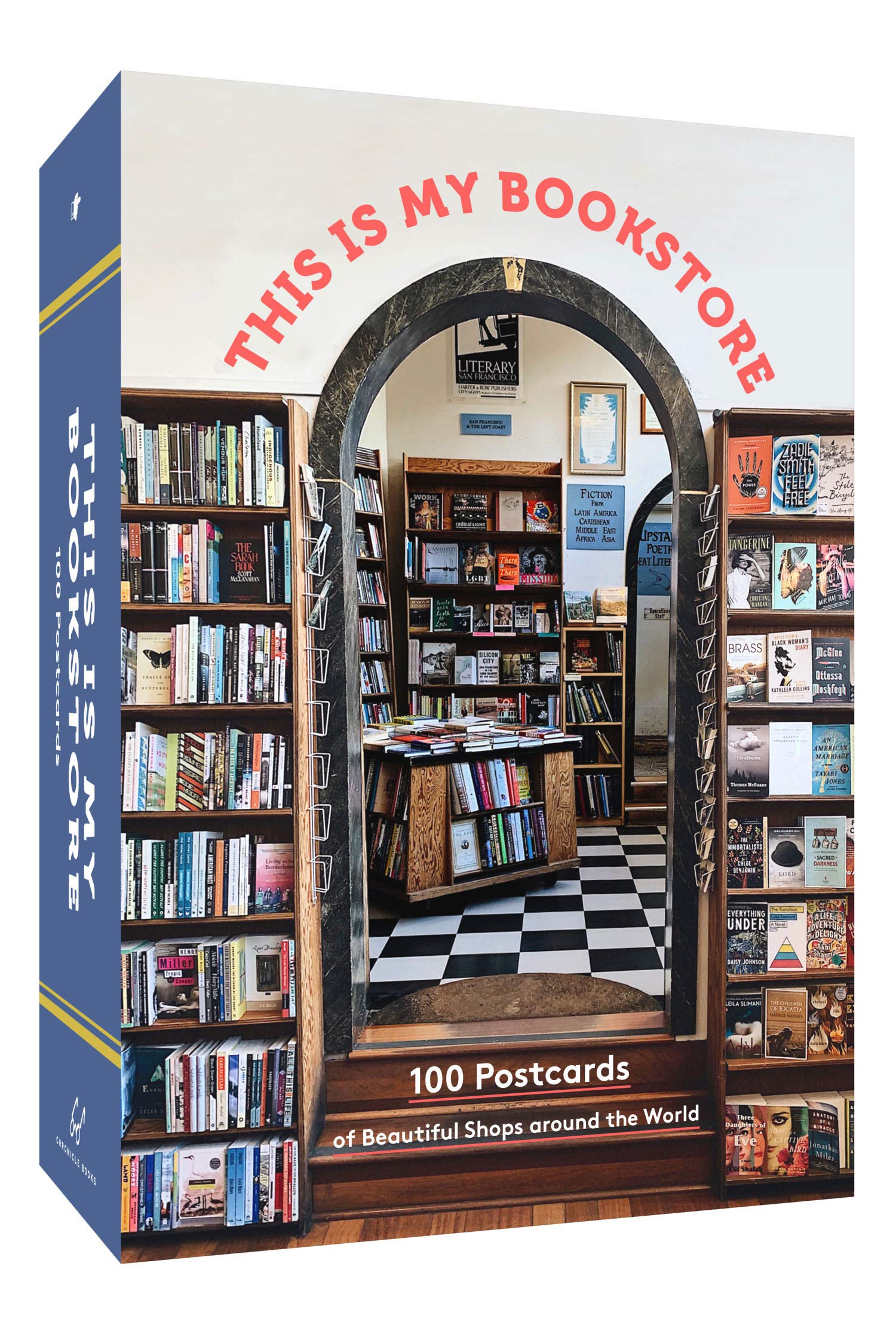 This Is My Bookstore: 100 Postcards of Beautiful Shops around the World (Notecards for Book Lovers, Stationery Featuring Booksho