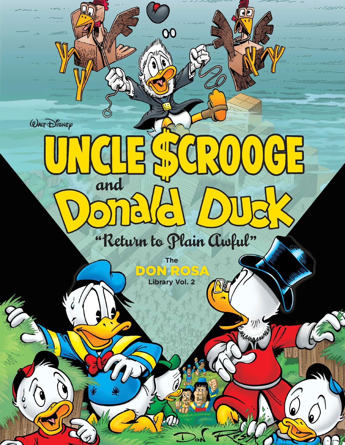 Walt Disney Uncle Scrooge and Donald Duck: Return to Plain Awful: The Don Rosa Library Vol. 2 (The Don Rosa Library, 2)