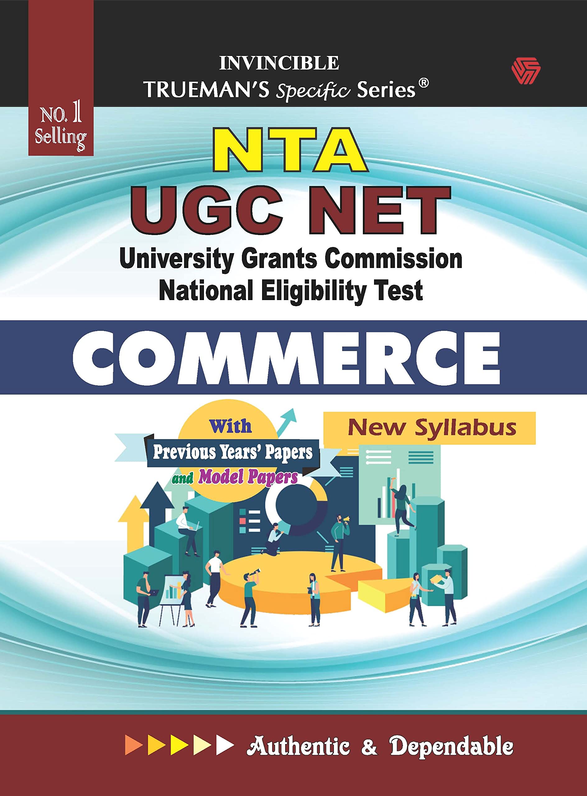Truemans UGC NET/SET/JRF Commerce  2025 Edition | Includes Previous Year Papers | Model Test Papers