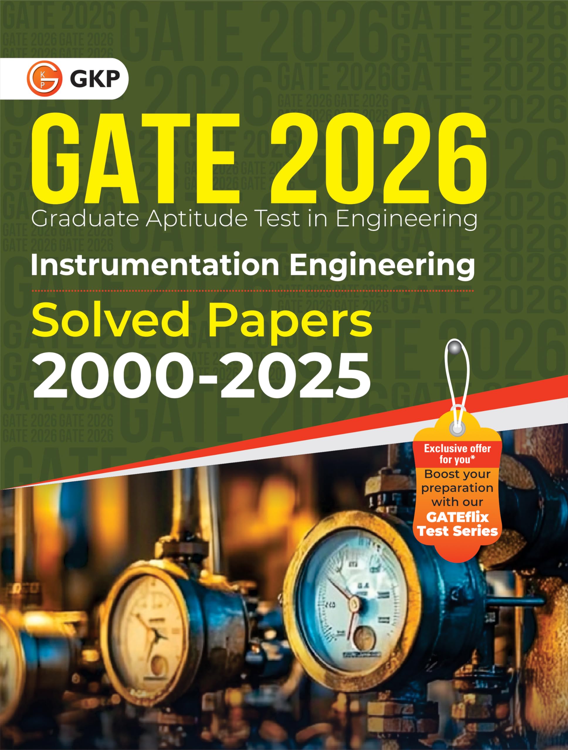 GKP GATE 2026 : Instrumentation Engineering  Solved Papers 20002025| Previous Year Questions, PYQ| Solutions and Explanations