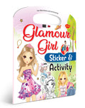 Glamour Girl Sticker and Activity book : Early learning sticker activity book, Fun educational book, Sticker book for early lear