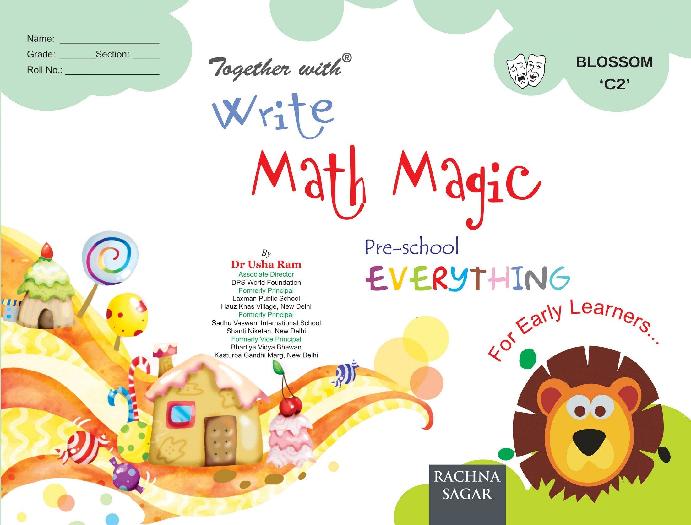 Together With Everything Blossoms C2 Write Math Magic for Class UKG
