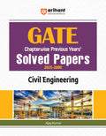 Arihant GATE Civil Engineering Chapterwise Solved Papers (20252000) | GATE Previous Year Question Bank with Explanations | For 