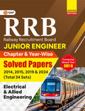 GKP RRB JE 202526 Junior Engineer CBTII | Electrical & Allied Engineering | Chapterwise & Yearwise Solved Papers (2014, 2015