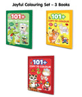 101+ Copy to Colour  Red, Green & Yellow Edition : Colouring Books for Children, Creative Colouring Activities for Kids, Fun A
