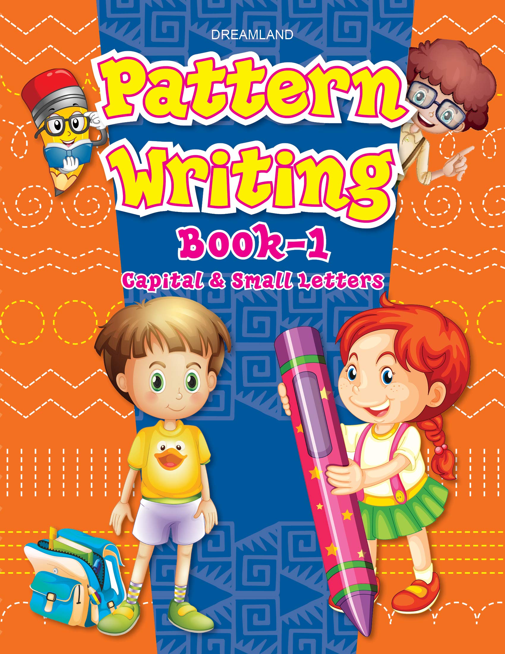 Pattern Writing Book Part 1 for Kids Ages 26  Learn to Join the Dots, Form TwoLetter Words, Recognize Meanings with Colourful