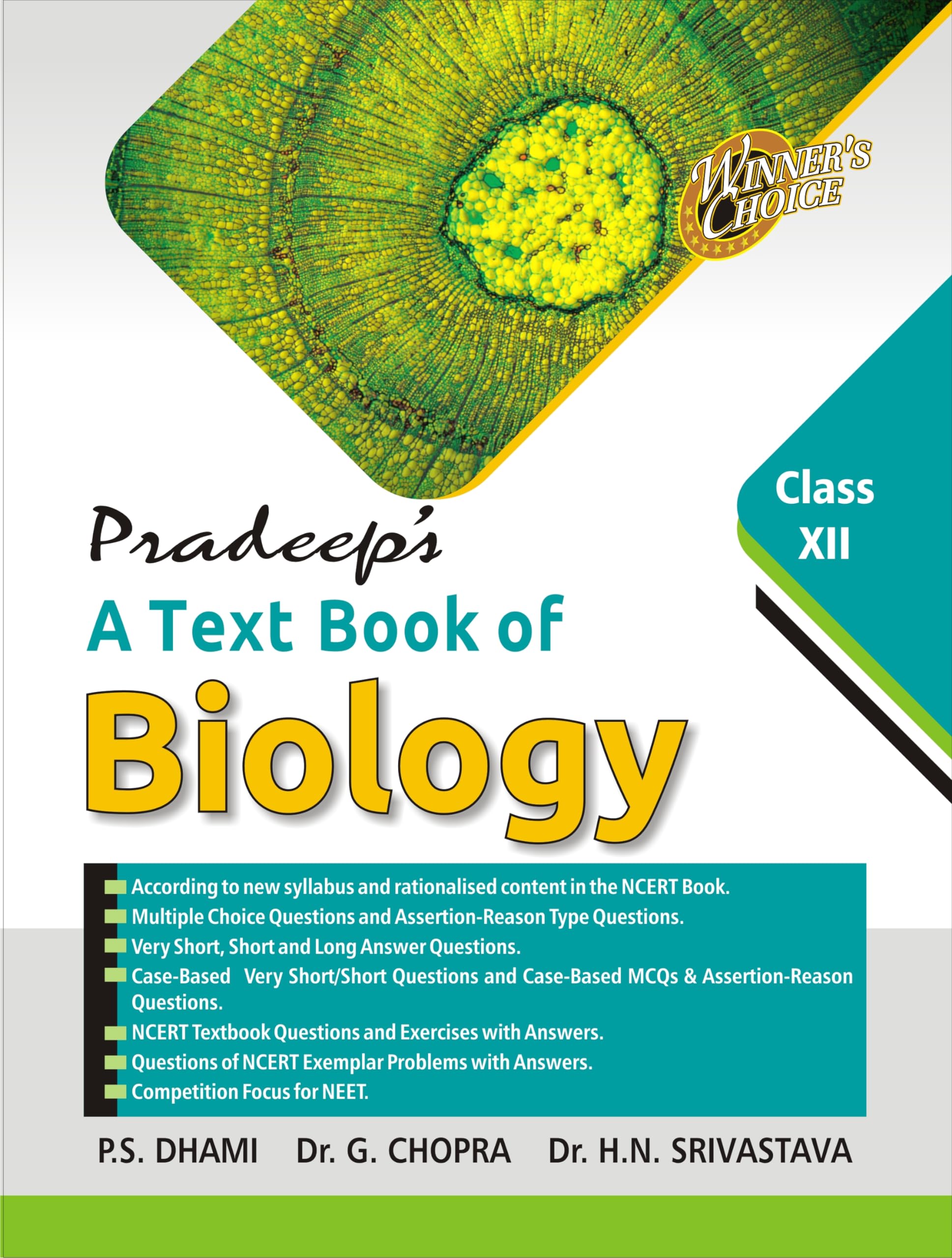 Pradeeps A Text Book of Biology for Class 12 (Examination 202425)