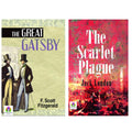 The Best of American Literature | The Great Gatsby + The Scarlet Plague | Set of 2 Books