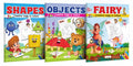 Shapes, Objects and Fairy  Creative Copy to Colour book : Educational Colouring Book for Children, Copy to Colour Book, Toddler