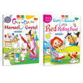 Fairy Tales Copy To Colour  Little Red Riding Hood And Hansel And Gretel | Set Of 2 Books