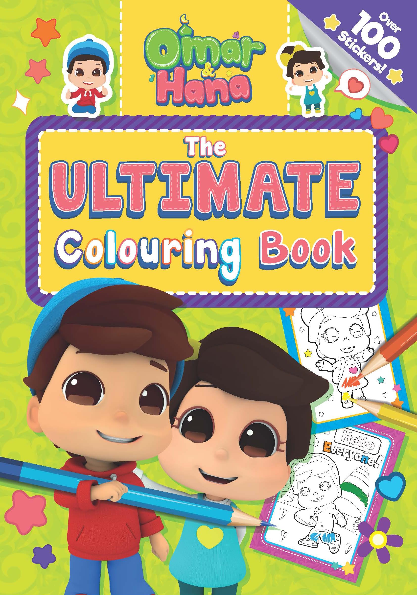 Omar & Hana the Ultimate Colouring Book