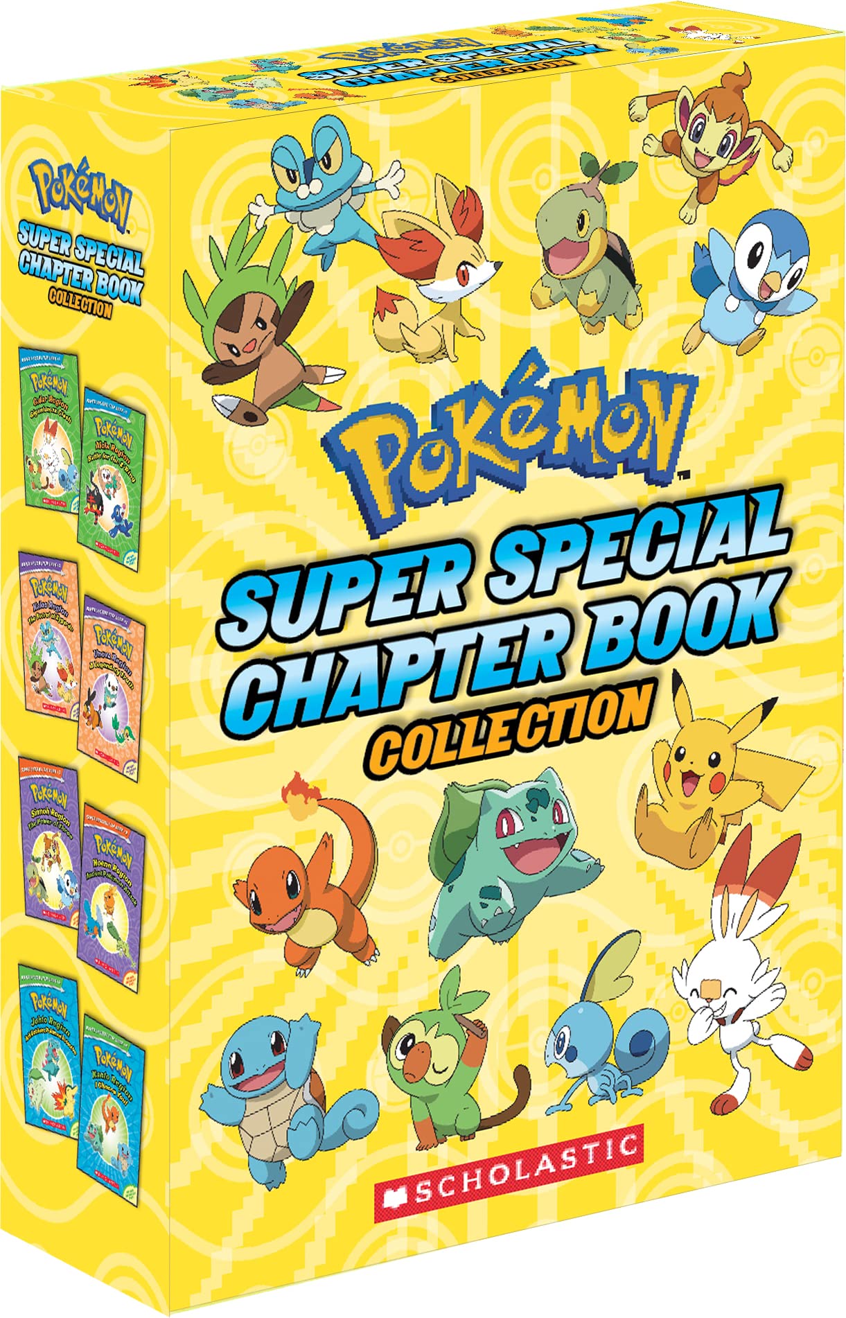 Pokemon Super Special Chapter Book Boxset (4 Books)