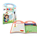 Write, Wipe & Take Along Play With Mazes With Pen : Interactive Maze Solving Fun for Children, fun reusable pen maze book, educ
