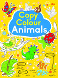 Colouring book : Copy Colour Animals (Colouring book for kids)