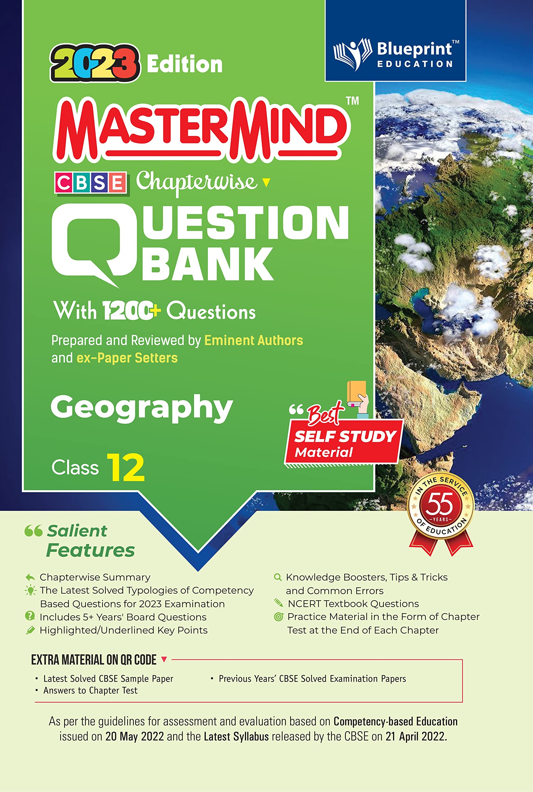 Master Mind Geography Cbse Class 12 Question Bank. 1200+ Questions Based On Latest Pattern For 2023 Examination. A Panel Of Expe
