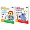 Basic maths skills workbook | set of 2 books | Pattern , Shape | Math Marvels Combo: Pattern and Shape Adventures