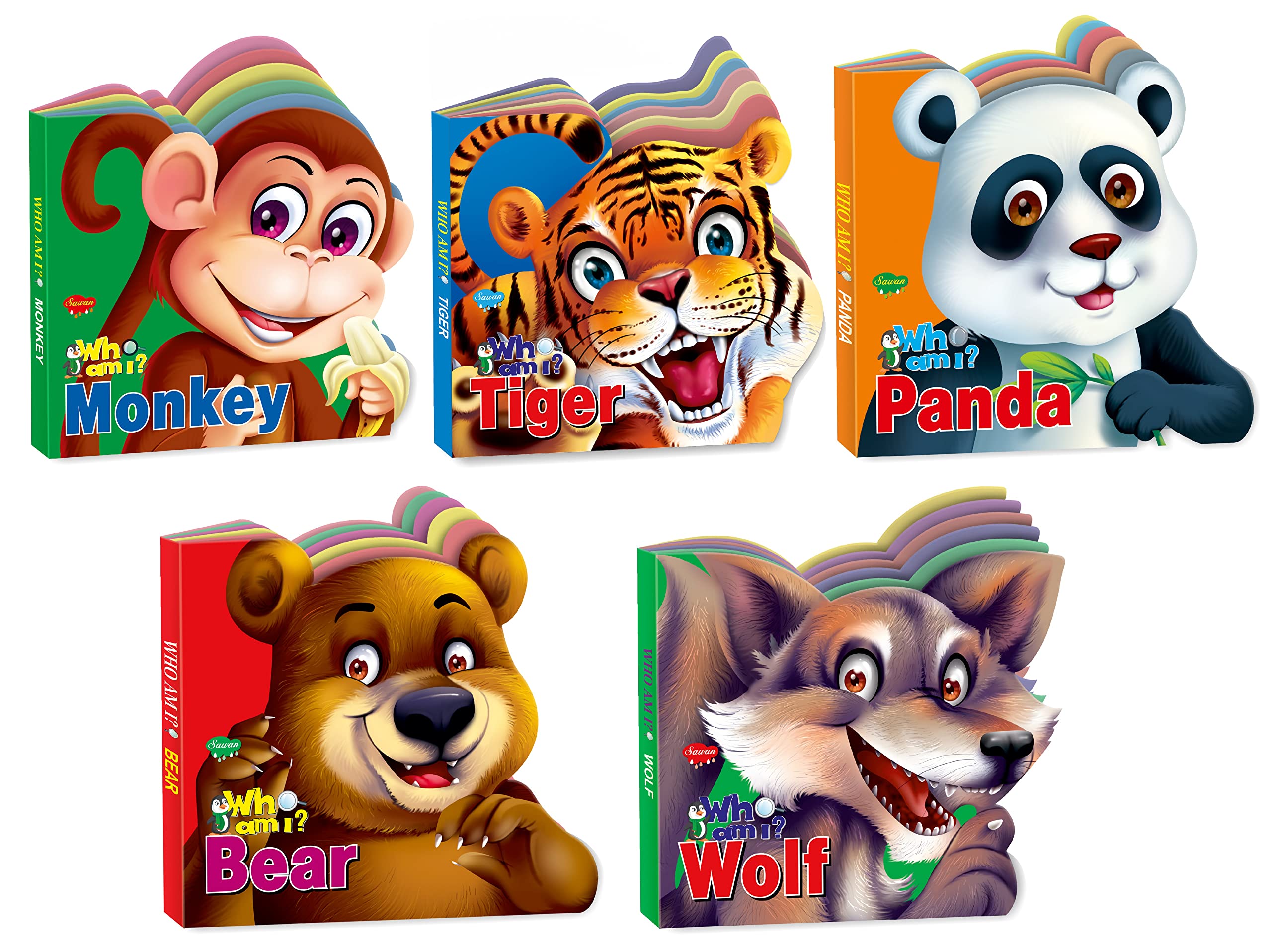 Jungle Theme Return Gift For Kids | Pack 5 Books
