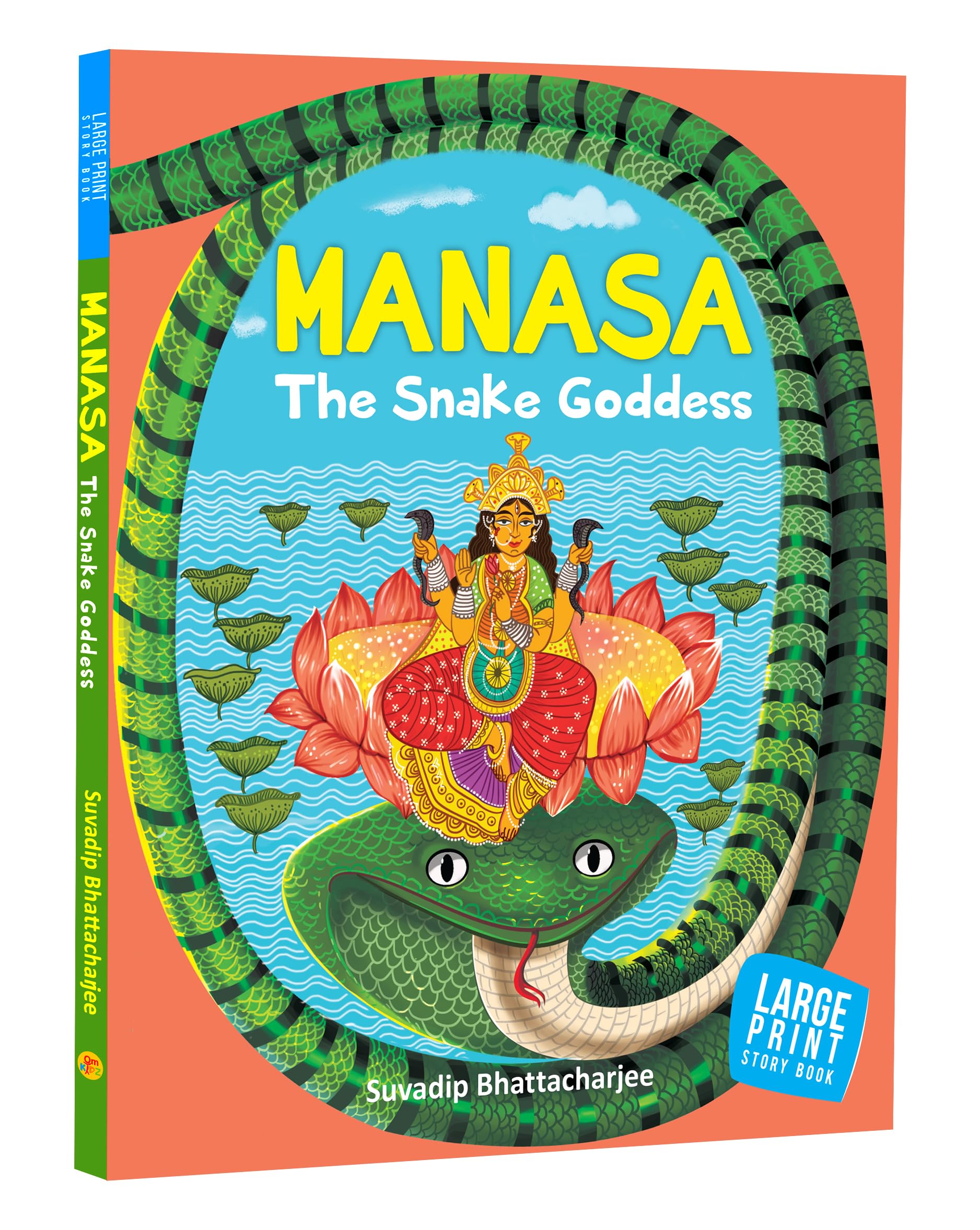 Manasa: The Snake Goddess  Indian Mythology Illustrated Storybook for Children | Adventure Stories Goddess of Snakes and Miracl