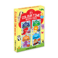 ItS Colour Time Books Pack  Set Of 4 Colouring & Sticker Books For Kids Age 37 Years | Fun Activity With Dinosaurs, Vehicles, 