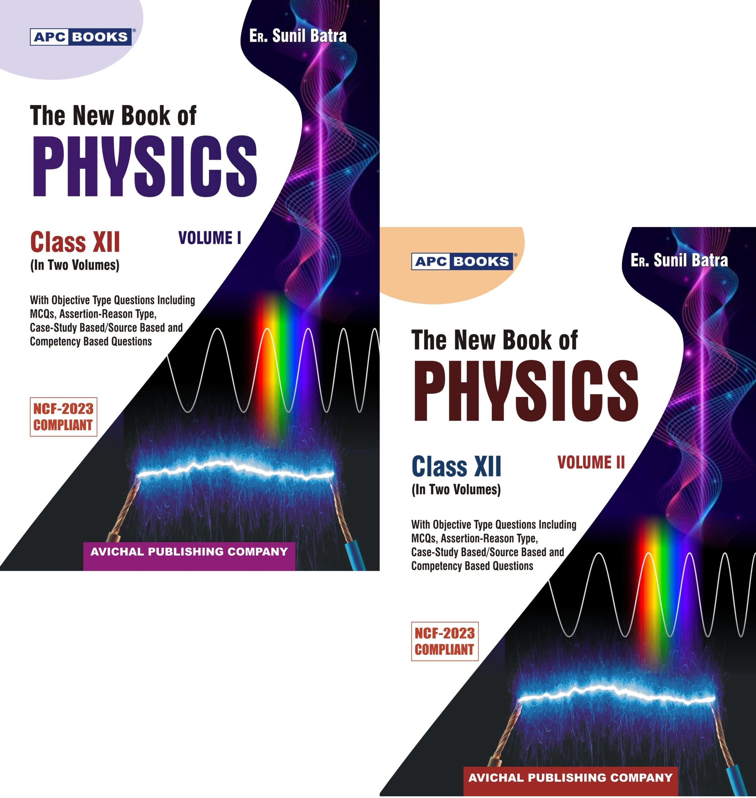 The New Book Of Physics (Vol. I & Ii) For Cbse Class 12