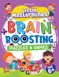 Little Masterminds Activity Book for Kids Age 6+ | Brain Boosting Puzzles, Games & Learning Activities for Early Skill Developme