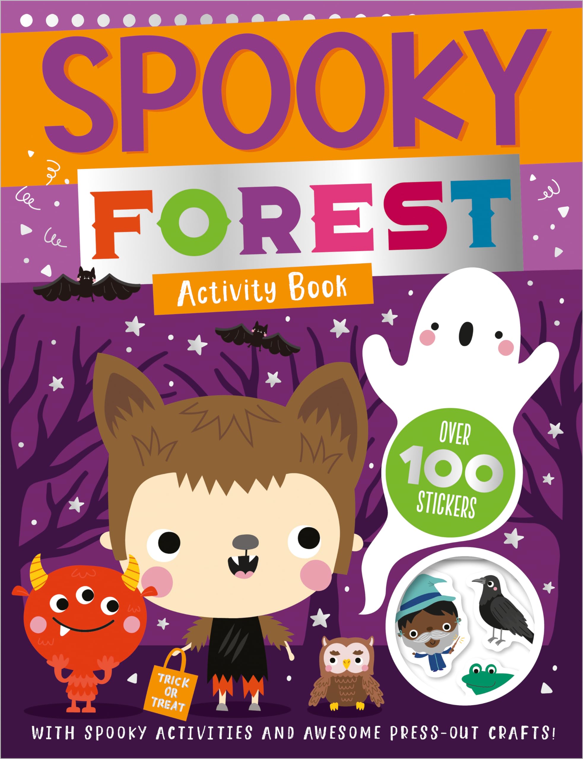 Sticker Activity Books Spooky Forest Activity Book