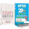 Essays Demystified by (IAS Nishant Jain, IAS Abhishek Saraf, Snehil Tripathi) + UPSC Civil Services 29 Years IAS Prelims GS Pape
