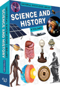 Universal Knowledge Library:Science & History Set of 8 Books|Ancient Civilisations|Energy|Human Body|Inventions|Planets|Prehisto