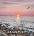 Funeral Guest Book, In Loving Memory, Memorial Guest Book, Condolence Book, Remembrance Book for Funerals or Wake, Memorial Se