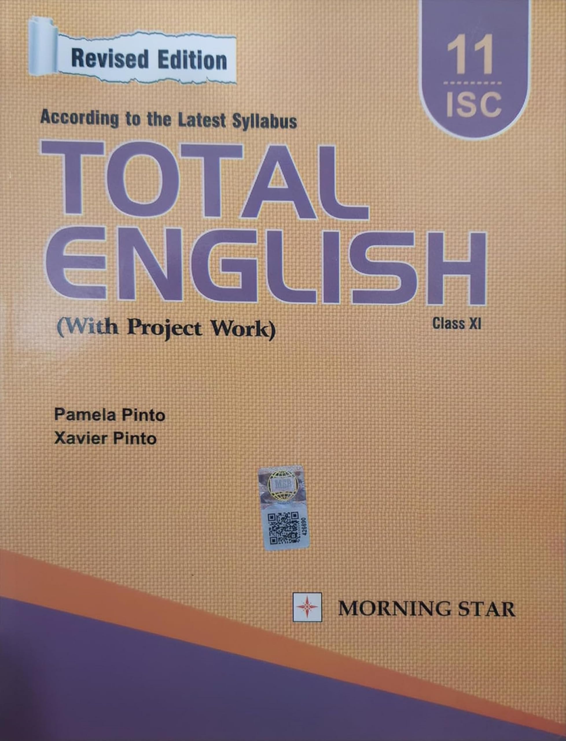 Total English with Project Work for ISC Class 11 | ISC English Language Course | Revised Edition | According to the Latest Sylla