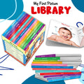 My first learning library box (Blue Edition) : Kids first little library, Board book for kids, Early learning books, Picture boo