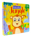PeekABoo! Jungle Board Book for Children: Lift the Flap Adventure for Babies and Toddlers | Discover Wild Creatures in an Inte