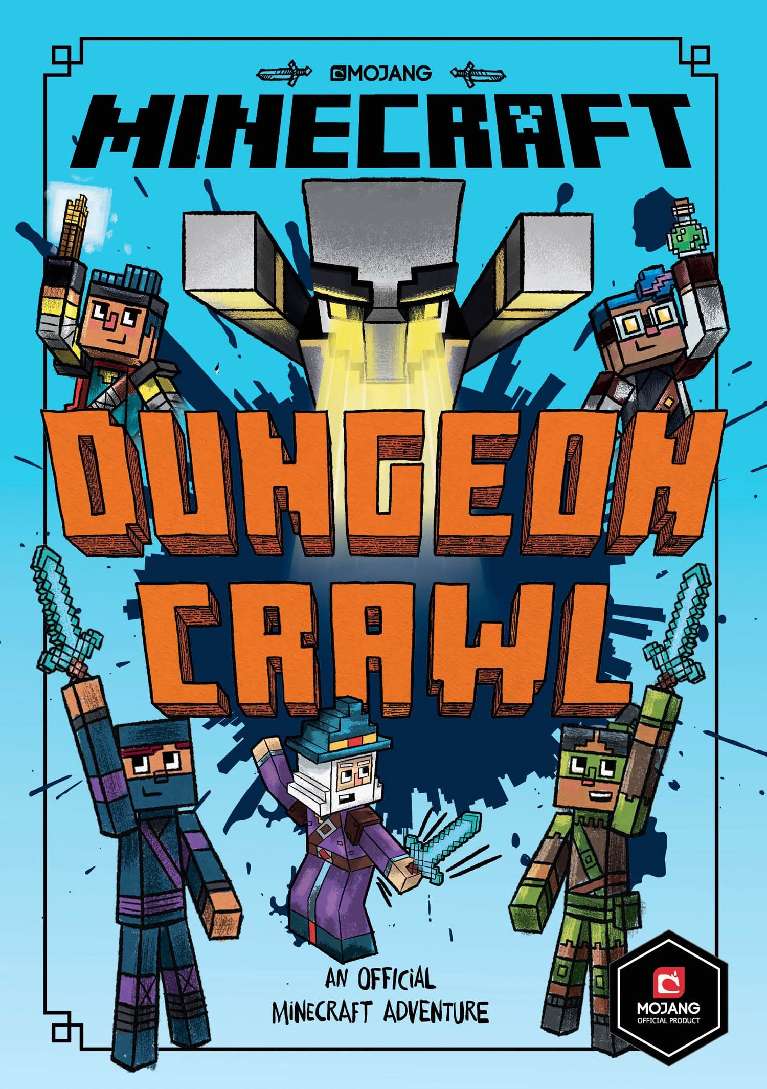 Minecraft: Dungeon Crawl (Woodsword Chronicles #5): Official Illustrated Litrpg ChildrenS Gaming Fiction  Perfect For Fans Of A 
