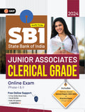 Gkp Sbi 2024 : Junior Associates Clerical Grade Phase I & Ii  Guide (Includes Solved Paper 20212022 & Practice Paper)