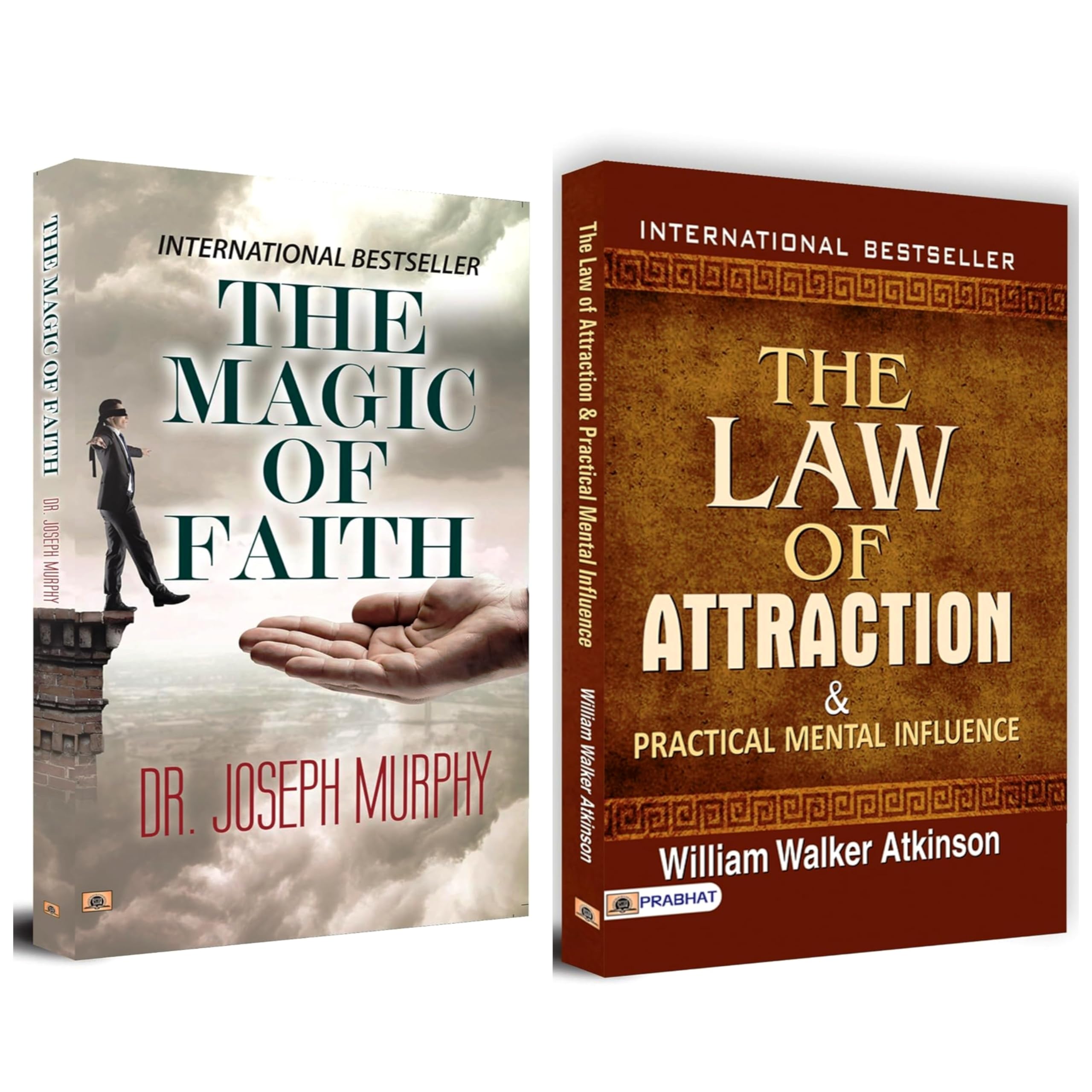 Joseph Murphy Success Kit (Set Of 2 Books) (The Magic Of Faith + The Law Of Attraction And Practical Mental Influence) (Paperbac