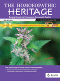THE HOMOEOPATHIC HERITAGE  Bringing Classical and Contemporary Homoeopathy Together (December 2024)