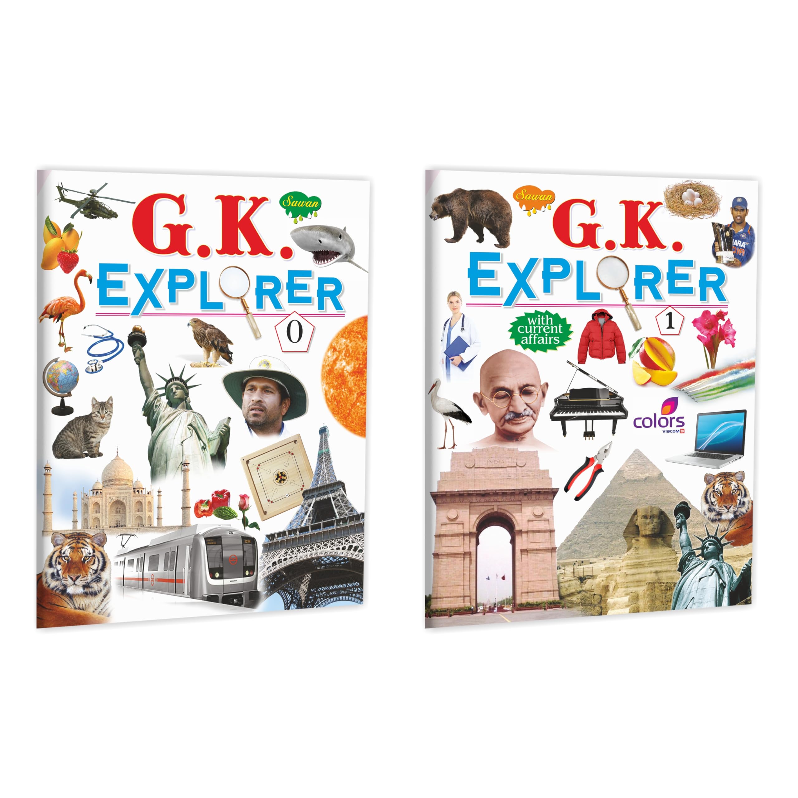 Set Of 2 Books, G.K. Explorer0 And 1