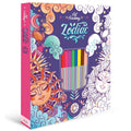 Zodiac Colouring book set for kids, Colour your Artwork with beautiful and unique designs [Hardcover]