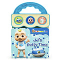 Cocomelon JJs Potty Time 3Button Potty Training Sound Board Book