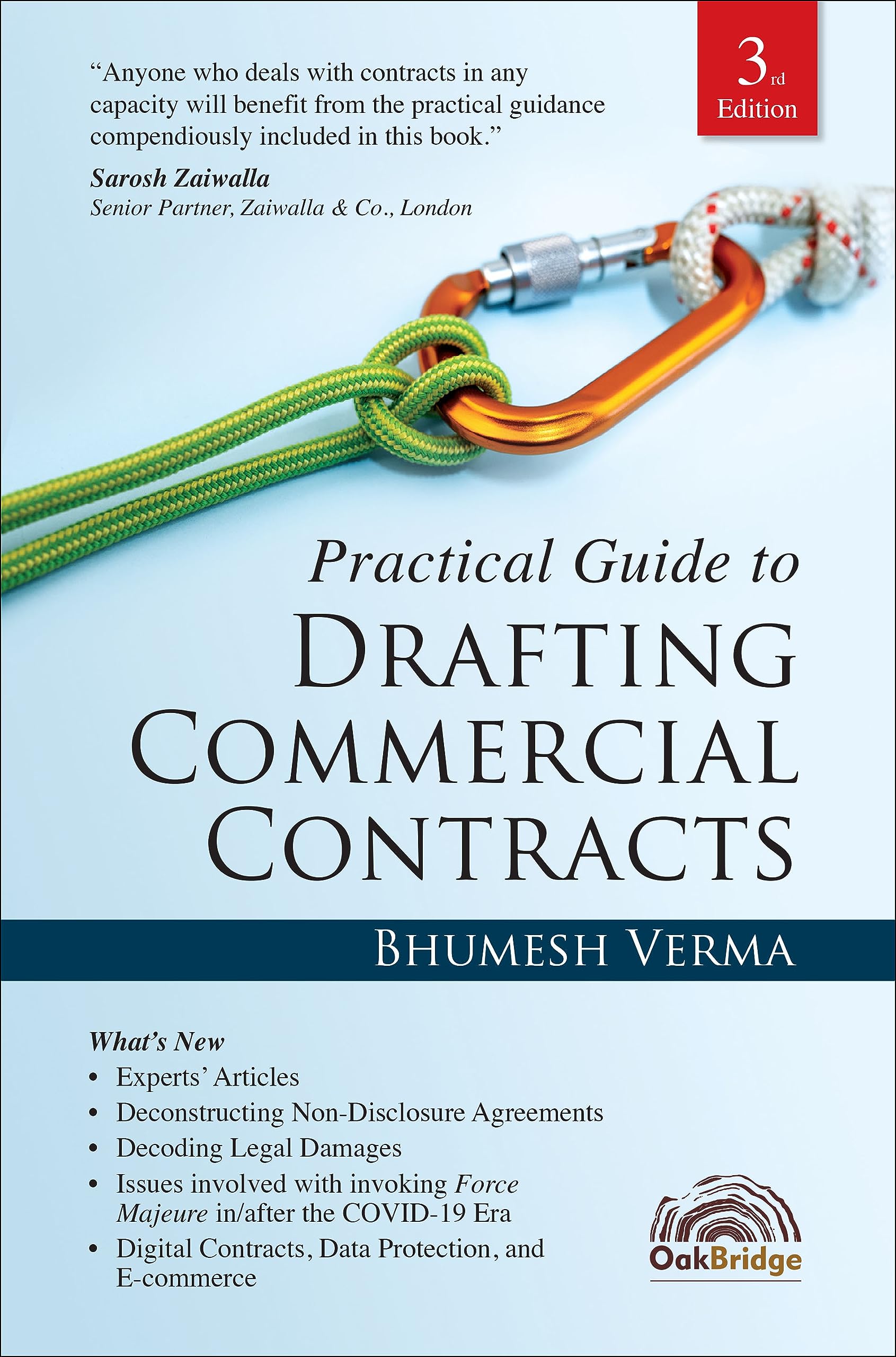 Practical Guide To Drafting Commercial Contracts | Bhumesh Verma | Oakbridge