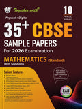 Together With 35+ Cbse Sample Papers Class 10 Mathematics (Standard) For 2026 Board Exam | Ead Series In Physical + Digital Edit