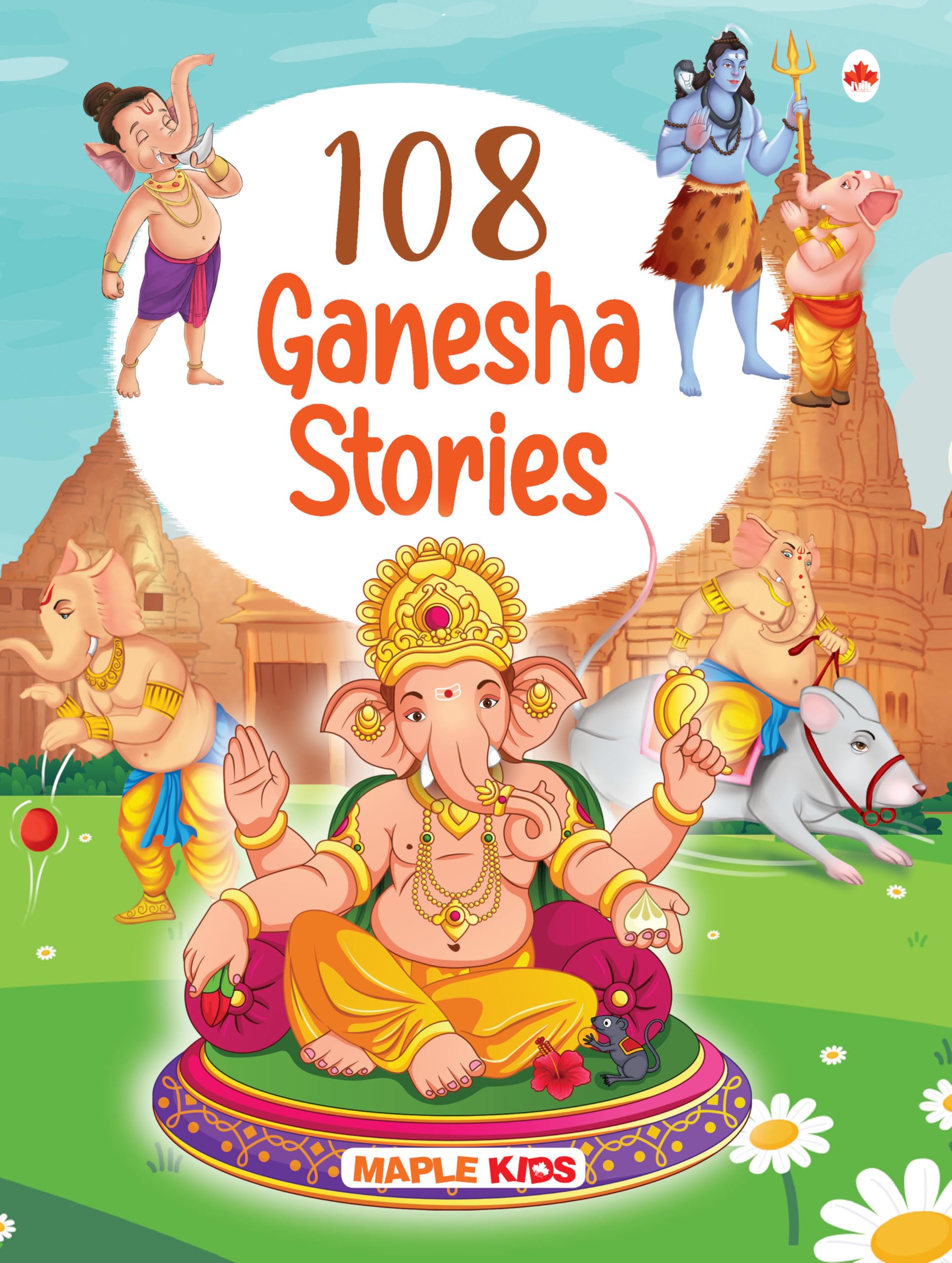 Story Book for Kids  108 Ganesha Stories (Illustrated)  Moral Stories  Bedtime Stories  3 Years to 10 Years Old Kids  Engli
