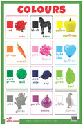 Colours  Thick Laminated Preschool Chart