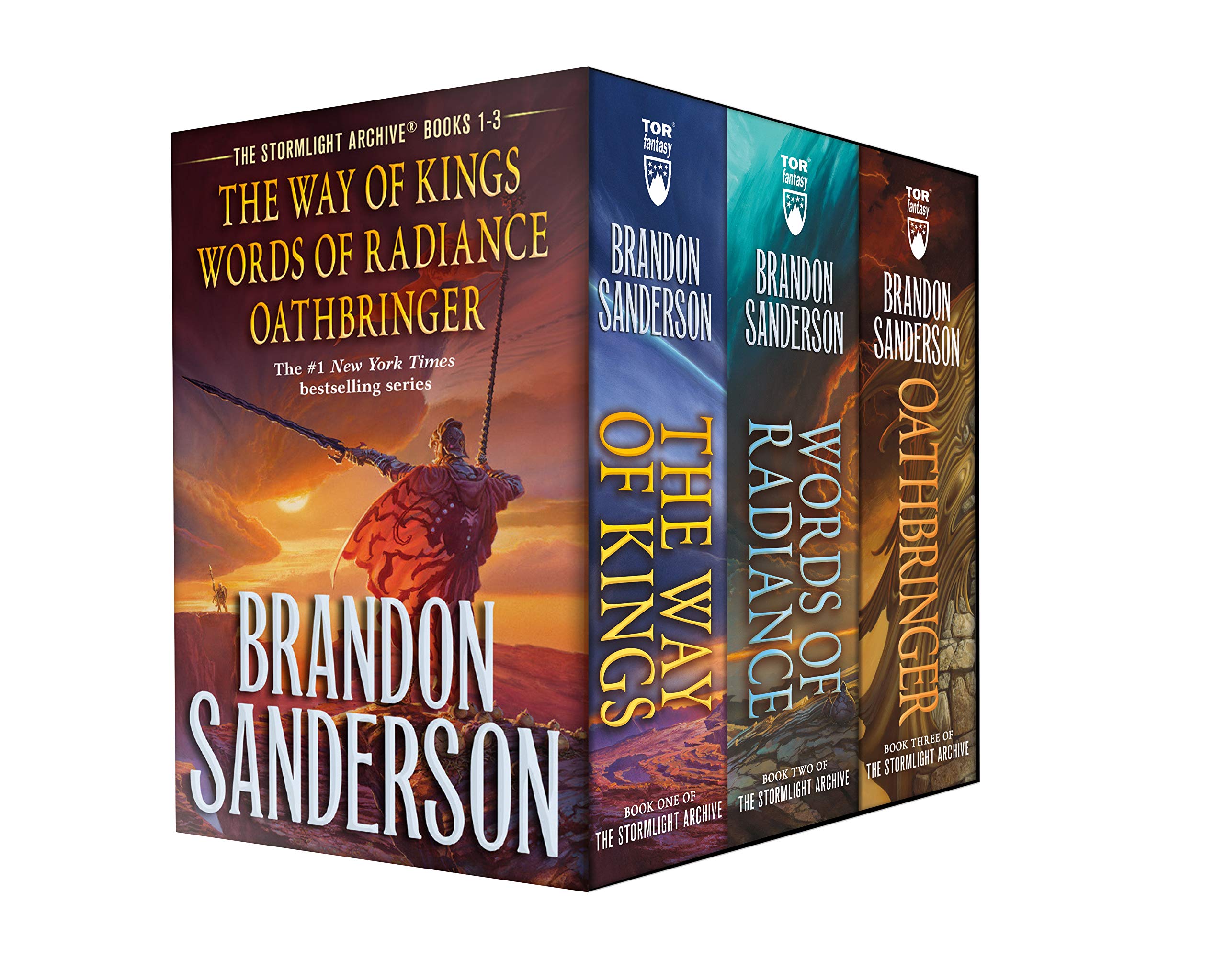 Stormlight Archive MM Boxed Set I, Books 13: The Way of Kings, Words of Radiance, Oathbringer (The Stormlight Archive)