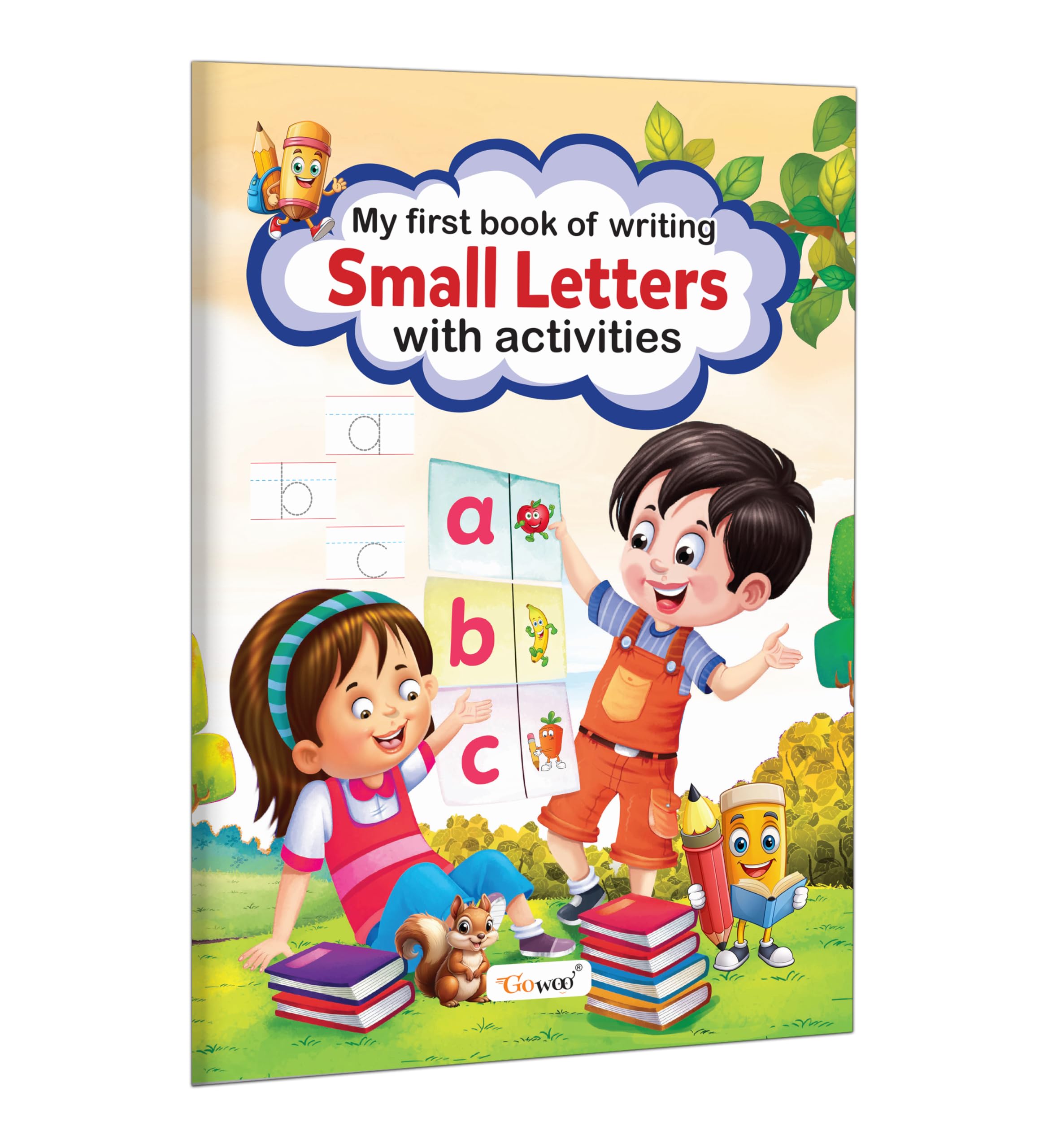 My First Book of Writing Small Letters with activities : Kids learning workbook, Writing practice for children, Toddlers activit